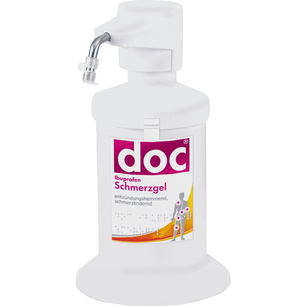 Doc Ibuprofen Schmerzgel Spender Sockel 1 St